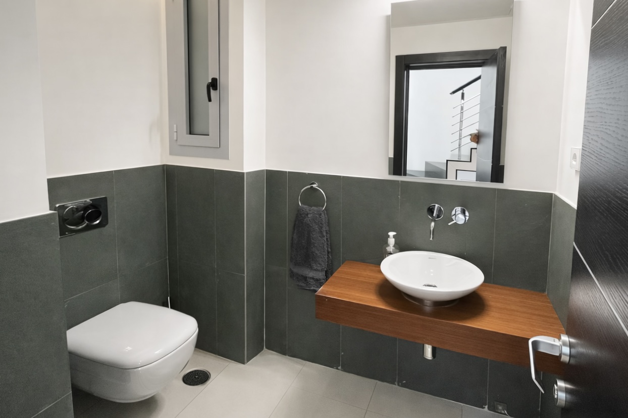 bathrooms