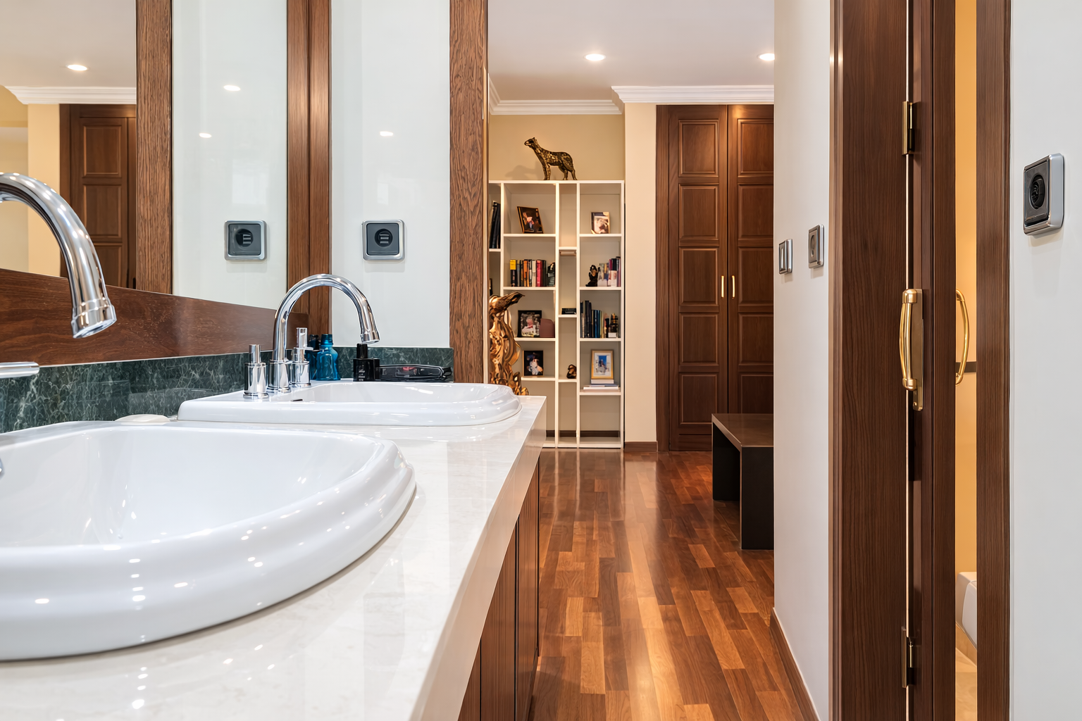 bathrooms